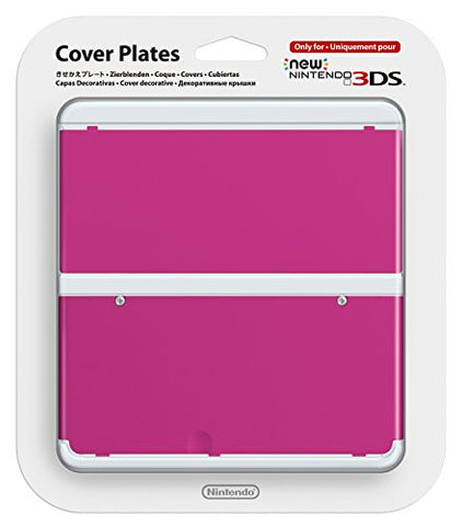 New Nintendo 3DS Cover Plates No.032 (Pink)