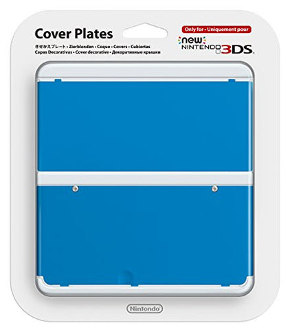 New Nintendo 3DS Cover Plates No.010 (Blue)
