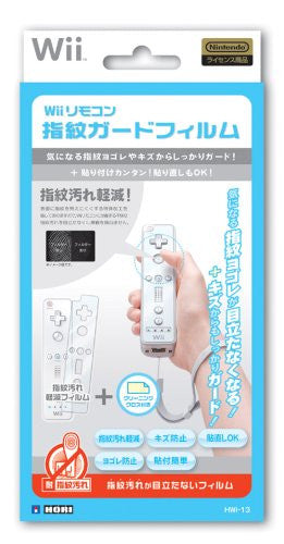 Wii Remote Control Fingerprint Guard Film