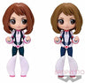 Boku no Hero Academia - Q posket - Uraraka Ochaco - Set of 2 (Bandai Spirits)