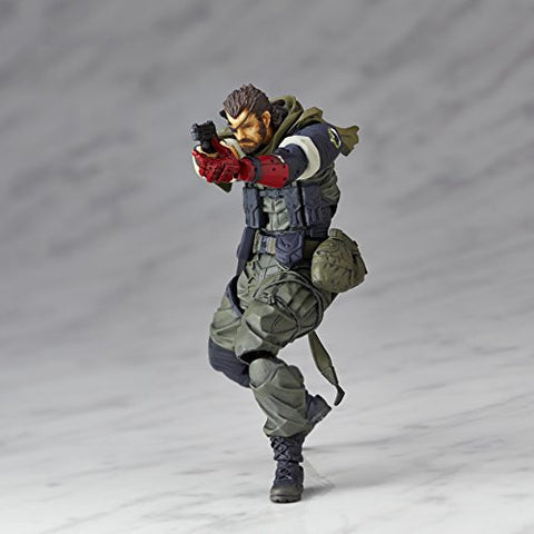 Metal Gear Solid V: The Phantom Pain - Naked Snake - Revolmini - Revoltech - Olive Drab Field Operation Uniform Ver., Venom ver. (Kaiyodo)