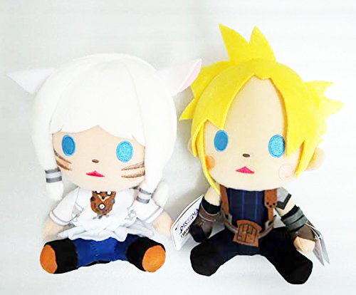 Dissidia Final Fantasy - Theatrhythm Final Fantasy All-Star Carnival - Cloud Strife - Y'shtola - Final Fantasy All Stars Deformed Plush Vol. 1 - Set