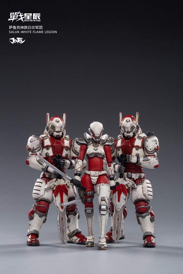 1/18 Saluk White Flame Legion 3pk