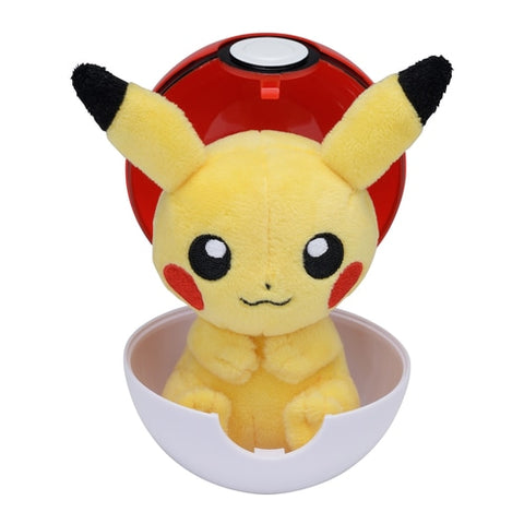 Pokemon - Mini Plushie in Poke Ball - Vol. 1 - Single Random Plushie (Pokemon Center)