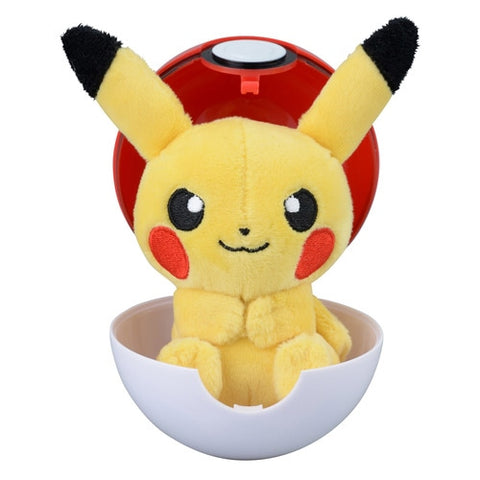 Pokemon - Mini Plushie in Poke Ball - Vol. 3 - Single Random Plushie (Pokemon Center)