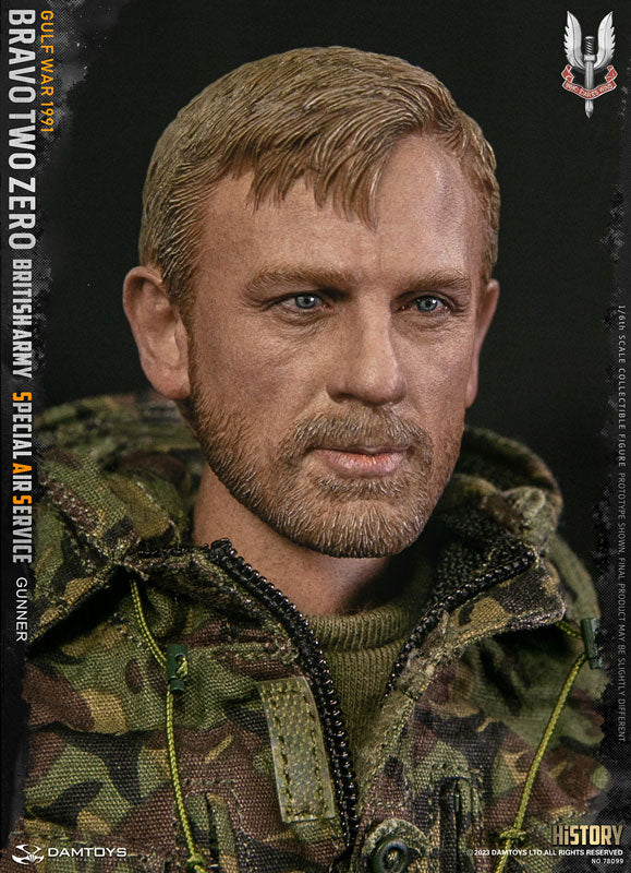 British Army Special Air Service - SAS - Gunner Gulf War 1991 - 1