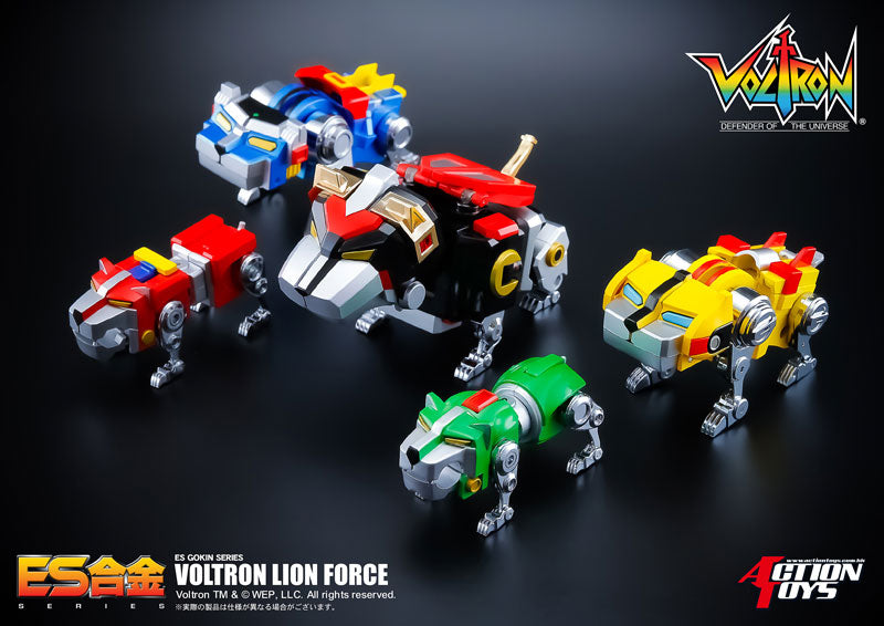 ES Gokin Voltron - Lion Force (ACTION TOYS)