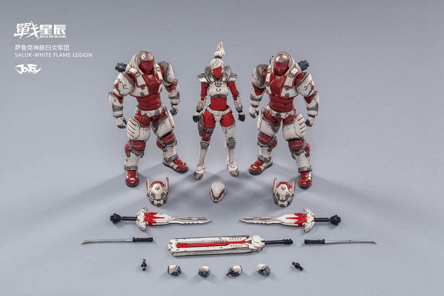 1/18 Saluk White Flame Legion 3pk