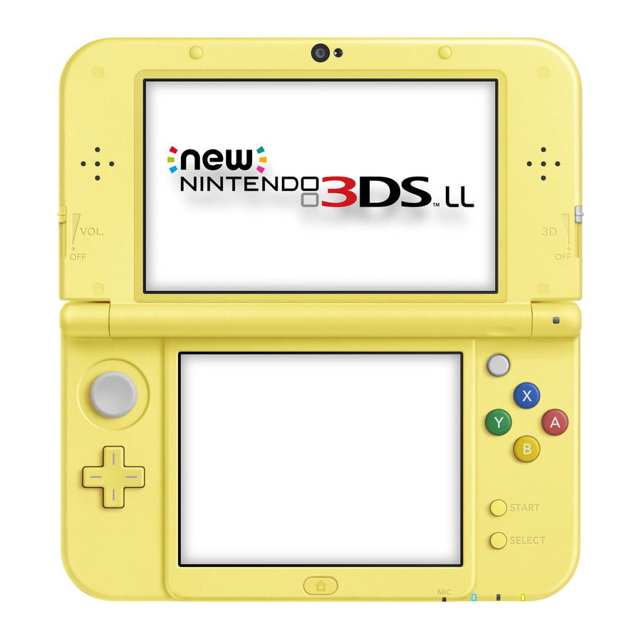 New Nintendo 3DS LL Pikachu Yellow