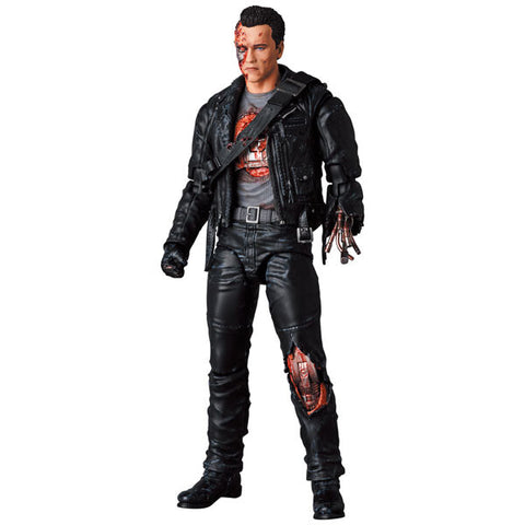 Terminator 2: Judgment Day - T-800 - Mafex  No. 191 - T2: Battle Damage Ver. (Medicom Toy)
