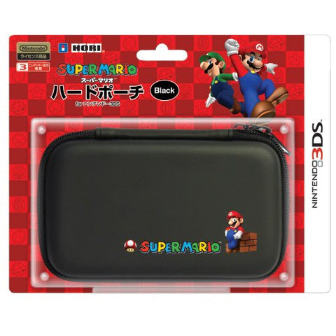 Super Mario Hard Pouch 3DS (Black)