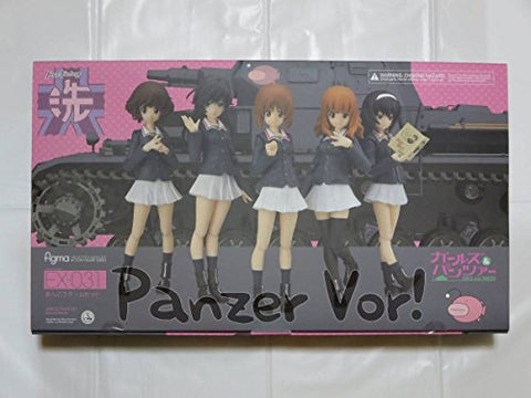Girls und Panzer - Akiyama Yukari - Isuzu Hana - Nishizumi Miho - Reizei Mako - Takebe Saori - Figma EX-031 - Ankou Team Set
