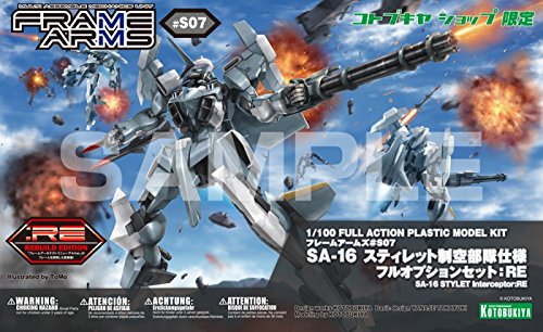 Frame Arms S07 - FA060 - SA-16 Stylet  - 1/100 - RE, Air Superiority Forces Spec Full Option Set (Kotobukiya)