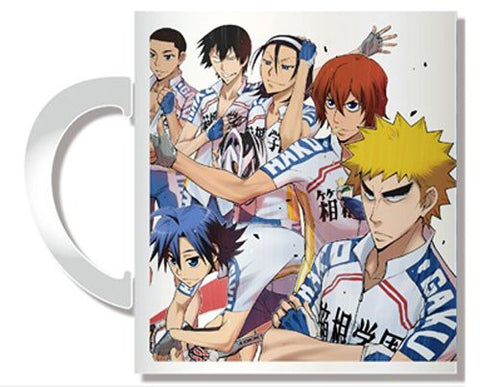 Yowamushi Pedal - Arakita Yasutomo - Fukutomi Juichi - Izumida Touichirou - Manami Sangaku - Shinkai Hayato - Toudou Jinpachi - Mug B (Penguin Parade)