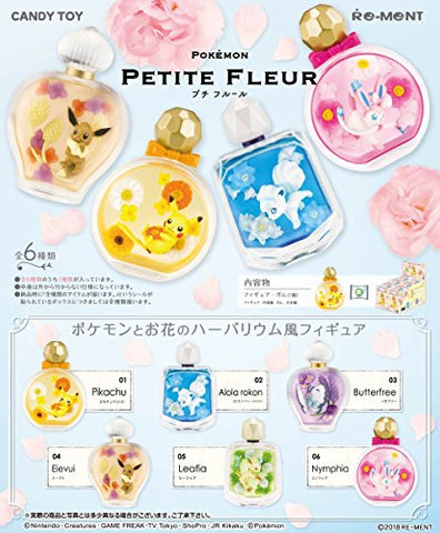 Pocket Monsters - Pikachu - Candy Toy - Pokémon Petite Fleur - 01 (Re-Ment)