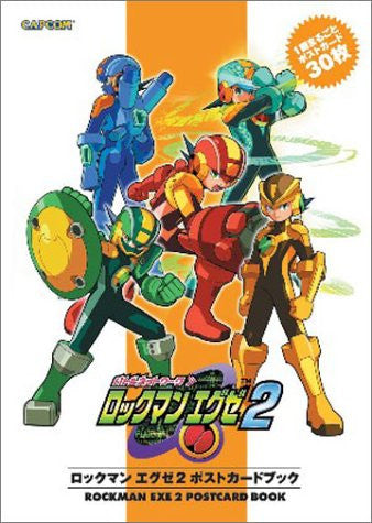 Megaman Exe 2 Postcard Book