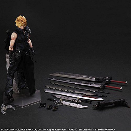FFVII ADVENT CHILDREN Play Arts Kai Cloud Strife & Fenrir FFVII ADVENT CHILDREN Play Arts Kai Cloud Strife & Fenrir
