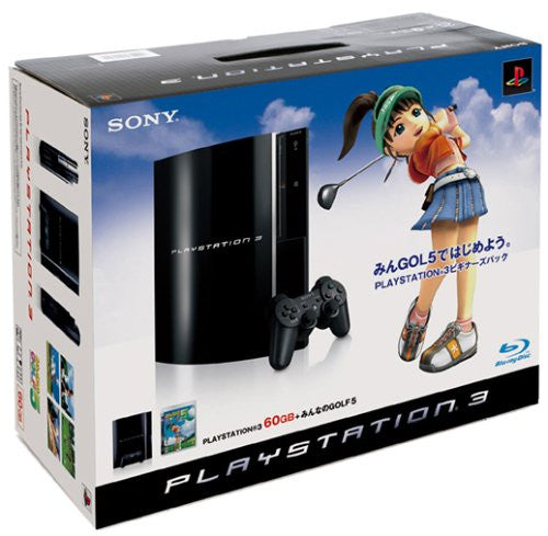 PlayStation3 Console (HDD 60GB Model) w/ Minna no Golf 5 - 110V