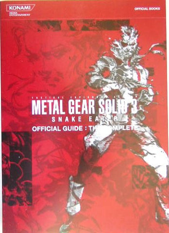 Metal Gear Solid 3: Snake Eater The Complete (Konami Official Books)