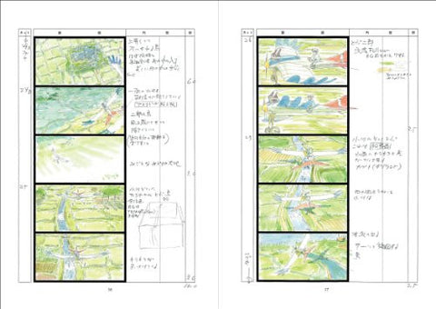 Kaze Tachinu / The Wind Rises   Storyboard / Conte Book