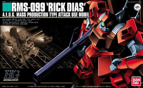 Kidou Senshi Z Gundam - RMS-099 Rick Dias Quatro Custom - HGUC #033 - 1/144 (Bandai)