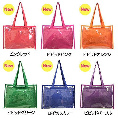 Ita Bag - Clear Tote Bag - Candy Pink