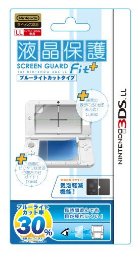 Screen Guard Fit for 3DS LL (Blue Light Cut Type)