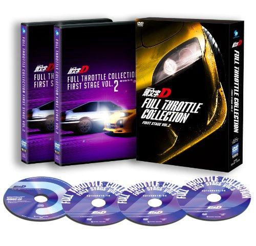 Initial D Full Throttle Collection - First Stage Vol.2 [3DVD+CD]