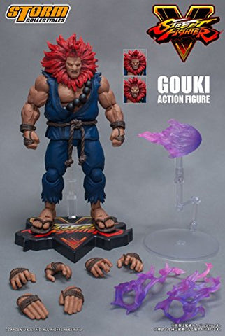 Street Fighter V - Gouki - 1/12 (Storm Collectibles)