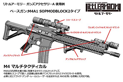 Little Armory LD020 - Guns Accessory A - 1/12 (Tomytec)