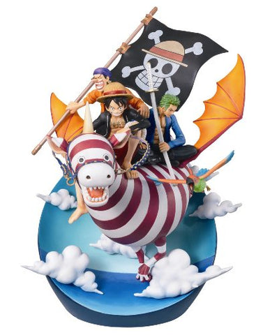 One Piece - Monkey D. Luffy - Roronoa Zoro - Usopp - Desktop Real McCoy (MegaHouse)　
