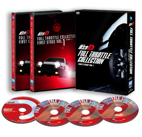 Initial D Full Throttle Collection - First Stage Vol.1 [3DVD+CD]