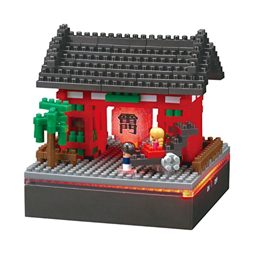 Nanoblock - NBH-157 - Kaminarimon shrine (Kawada)
