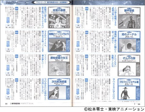 Galaxy Express 999 Tv Anime All 113 Story + Sp 3 Story Analytics Art Book