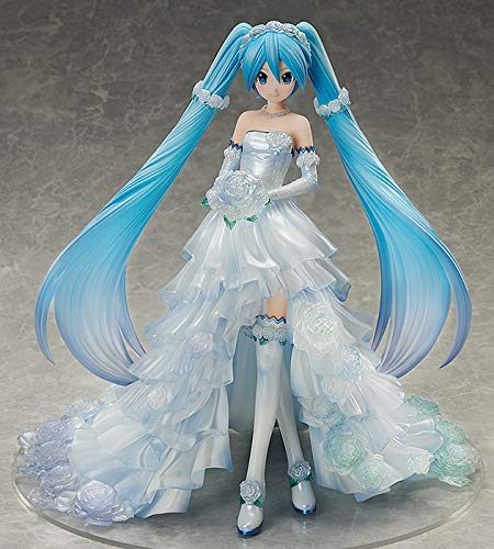 初音ミク ウェディングドレスVer. 1/7 フィギュア フリーイング Vocaloid - Hatsune Miku - 1/7 - Wedding Dress ver. (FREEing