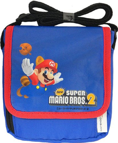 New Super Mario Bros. 2 Bag for 3DS (Blue) [Shippo Mario Version]