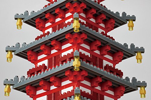 Nanoblock - Five-Storied Pagoda Deluxe Edition (Kawada)