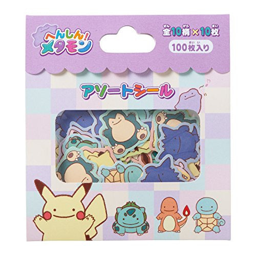 Pokemon - Pocket Monsters - Pokemon Center - Metamon Transformation Sticker Set