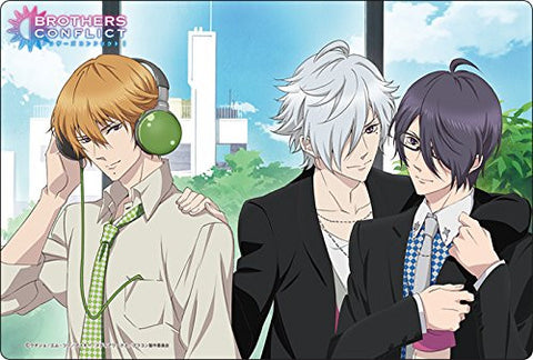 Brothers Conflict - Asahina Azusa - Asahina Tsubaki - Asahina Natsume - Mousepad - Large Format Mousepad (Broccoli)