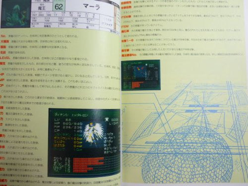 Shin Megami Tensei: 2 Strategy Guide Book / Snes