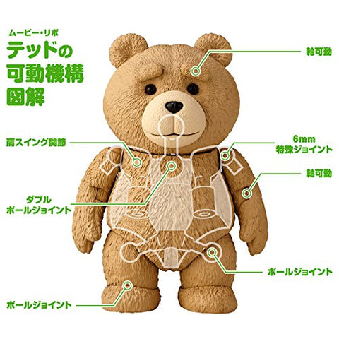 Ted 2 - Ted - Figure Complex Movie Revo No.006 - Revoltech (Kaiyodo)