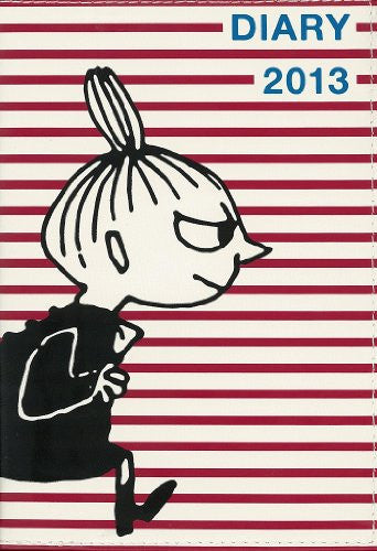 Moomin Diary 2013 Cover Design By Nimes Little My X Red Border Book