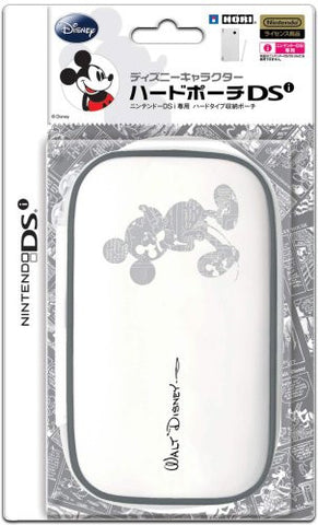 Disney Character Hard Pouch DSi (Mickey White)