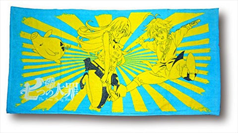 Nanatsu no Taizai - Meliodas - Elizabeth Liones - Hawk - Pile Bath Towel - Towel (Fragment)