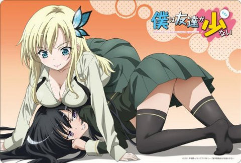 Boku wa Tomodachi ga Sukunai - Mikazuki Yozora - Kashiwazaki Sena - Large Format Mousepad - Mousepad (Broccoli)