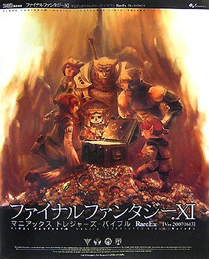 Final Fantasy Xi Maniax Treasures Bible Rare Ex Ver.20070613