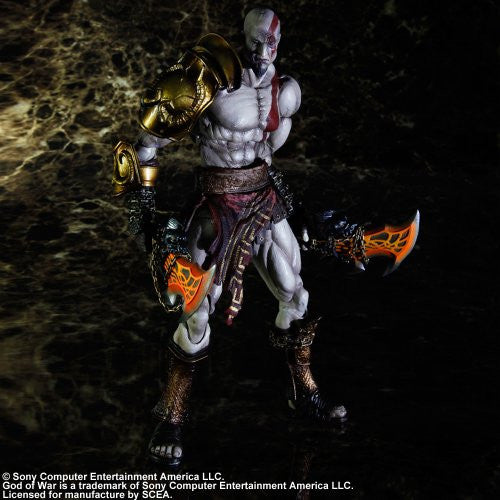 中古　PLAY ARTS改 クレイトス （GOD OF WAR） God of War - Kratos - Play Arts Kai (Square Enix) - Solaris