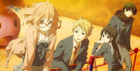 Kyoukai no Kanata - Kuriyama Mirai - Nase Mitsuki - Nase Hiroomi - Kanbara Akihito - Towel (M's)