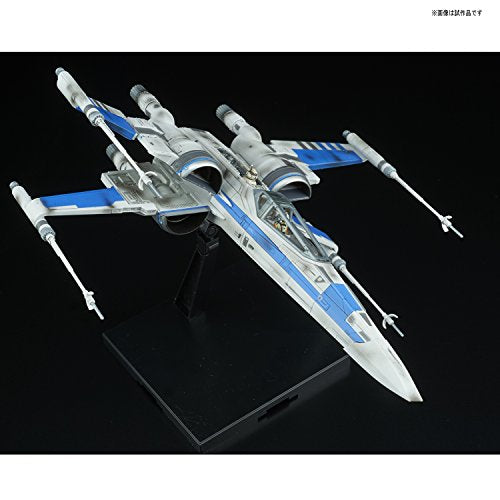 Star Wars: The Last Jedi - Spacecrafts & Vehicles - Star Wars Plastic Model - Blue Squadron Resistance X-wing Fighter - 1/72 (Bandai)