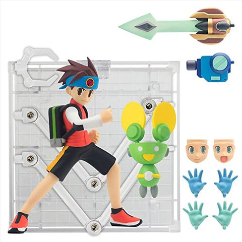 Battle Network Rockman EXE - Rockman.EXE - Hikari Netto - Program-kun - 4 Inch-Nel Lite (Sentinel)